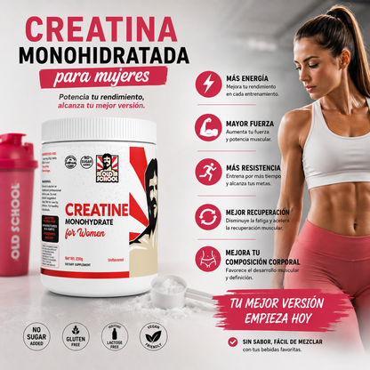 Creatina For Women - Creatina Monohidratada