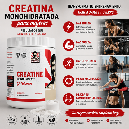 Creatina For Women - Creatina Monohidratada