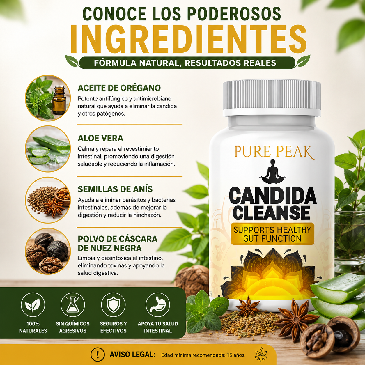 Candida Cleanse - Limpieza del cándida